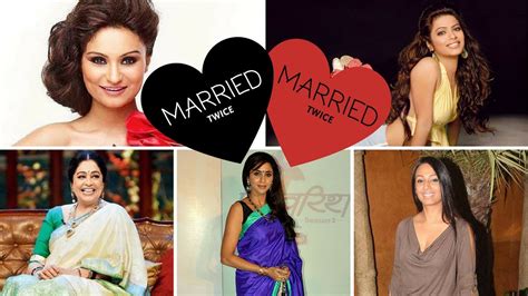 Actresses Who Married Twice Feature Tellychakkar Youtube