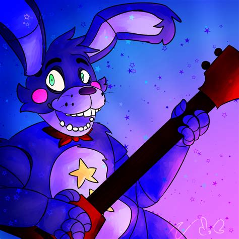 Rockstar Bonnie Tumblr Bonnie Fnaf Rockstar