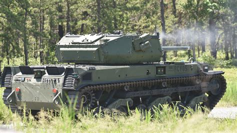 Ripsaw Unmanned Mini Tank Sent To The Armys Shooting Range For The