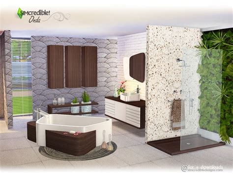 Onda Bathroom By Simcredible Liquid Sims