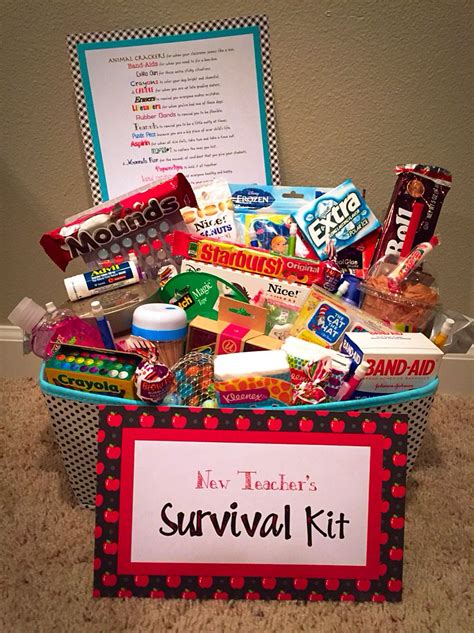 Fun New Teacher Survival Kit Perfect For Every New Teacher This
