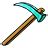 Diamond Hoe Icon | Download Minecraft icons | IconsPedia png image