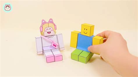 로블록스 아바타 만들기 페이퍼 피규어｜diy Roblox Paper Toys｜무료 도안 네이버 블로그