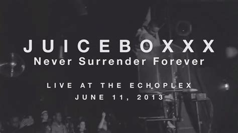 Juiceboxxx Performs Never Surrender Forever Live At Cyp2 Forever