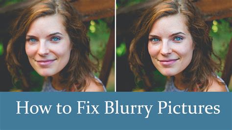How To Make A Blurry Picture Clear 4 Easy Ways No Photoshop Youtube