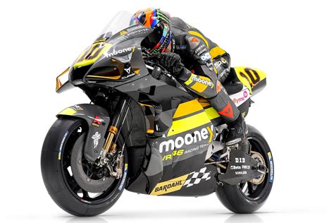 Motogp Mooney Vr46 Racing Team Unveil A Striking New Livery For 2022