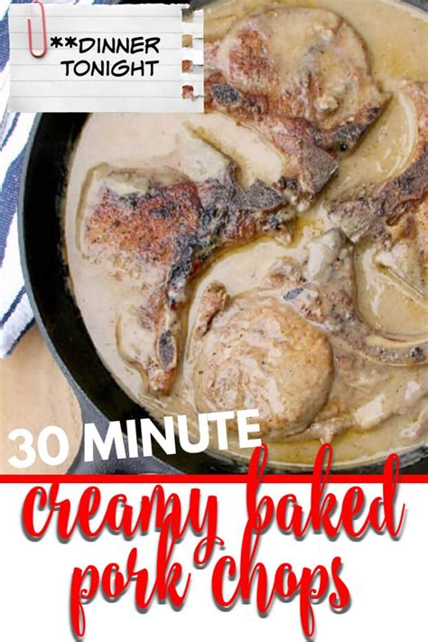I only had two pork chops but used the cup of broth and a lot of mushrooms. Baked Pork chops with Cream of mushroom Soup — a quick and easy weeknight dinner recipe that ...