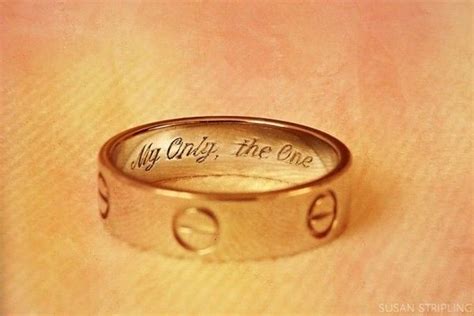 Engrave His Wedding Band With A Meaningful Message It Can Be A Verse