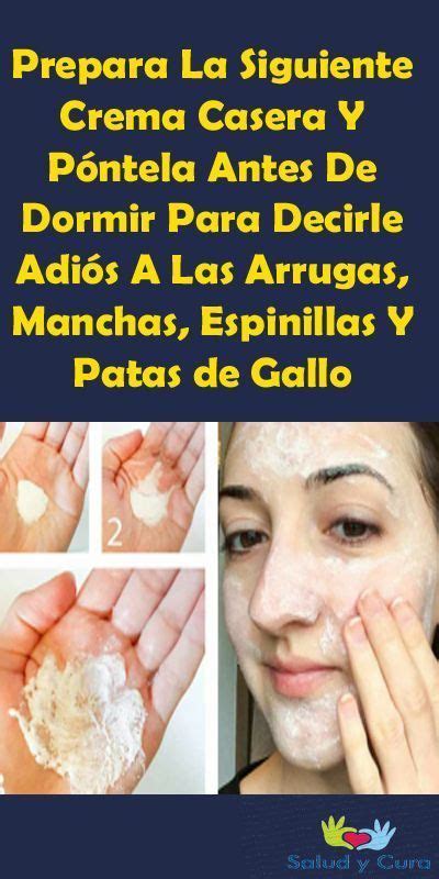 Crema Casera Que Elimina Todas Las Arrugas Del Rostro En Semana In