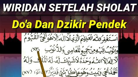 App description (see english translation). Bacaan Doa Setelah sholat 5 waktu | Wiridan sesudah sholat ...