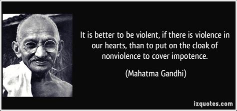Gandhi Quotes About Non Violence Quotesgram