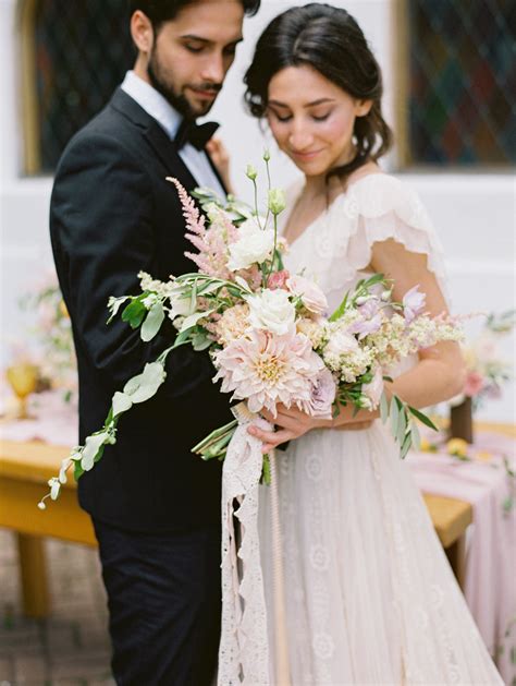 Romantic Spanish Style Wedding Inspiration Shoot In Shades Of Pastel