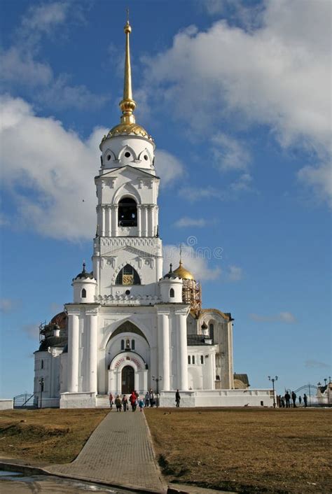 The Dormition Cathedral Assumption Cathedral In Vladimir Russia