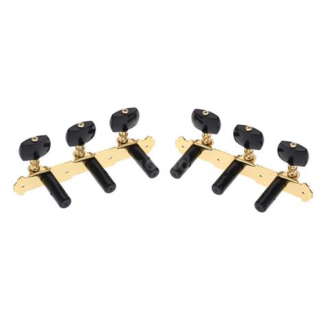 Set Of Classical Guitar String Tuning Pegs Tuners 3 Machine Heads