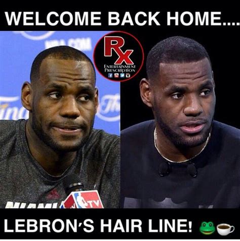 Find and save images from the *comics*memes*jokes* collection by latte (latte25) on we heart it, your everyday app to get lost in what you love. Lebron James Hairline | Nike motivation, Nike headbands
