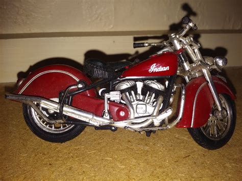What was your intended objective when you started the build? my favorite 1948 Indian chief Knucklehead die cast toy ...