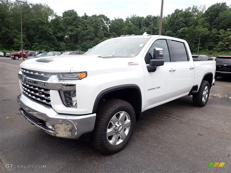 2020 Summit White Chevrolet Silverado 2500hd Ltz Crew Cab 4x4