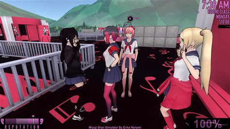 Miyuji Shan Simulator Yandere Simulator Youtube