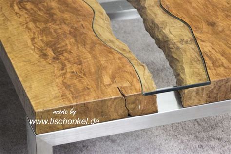 Aus kiefer mit abnehmbaren sicherheitsglas. Couchtisch aus Massivholz Litschi - Der Tischonkel