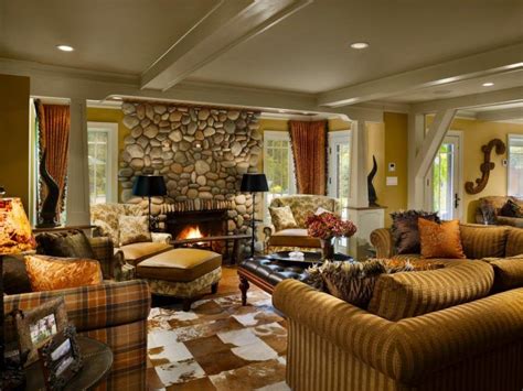 10 Gorgeous Cabin Inspired Living Room Ideas Lodge Style Living Room