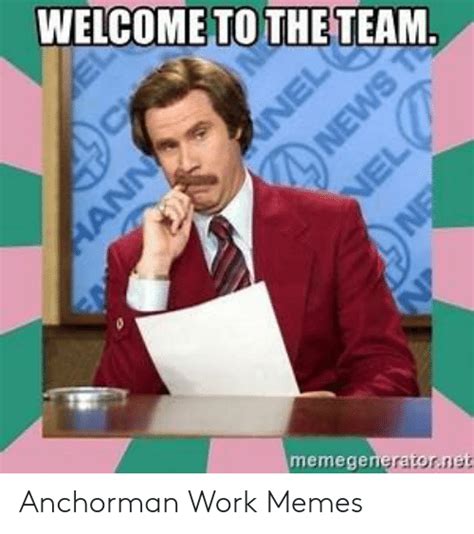 Save and share your meme collection! Go Team Meme Anchorman