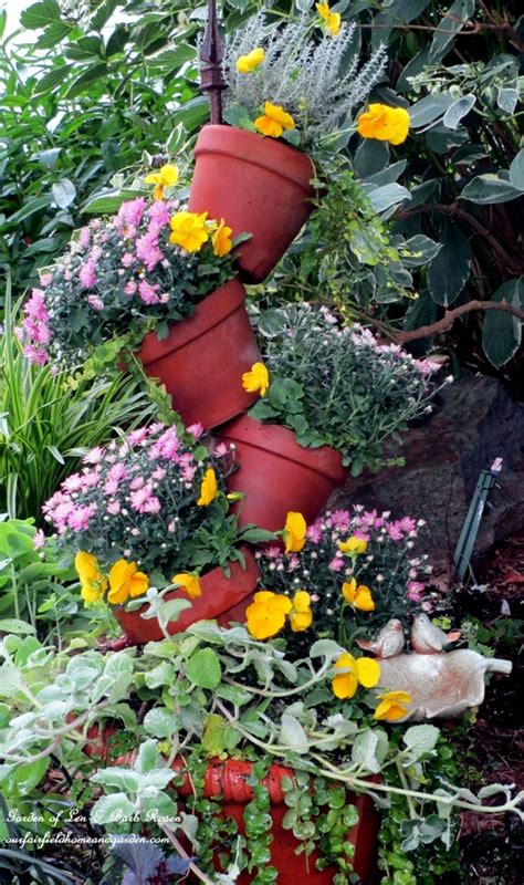 Garden pots, modern garden, and modern garden design. DIY Project : Build Your Own Tipsy Pots Planter - Our ...