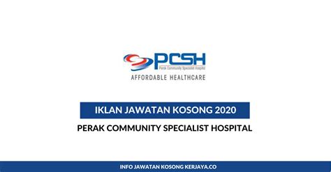 Perak community specialist hospital 410 m. Jawatan Kosong Terkini Perak Community Specialist Hospital ...