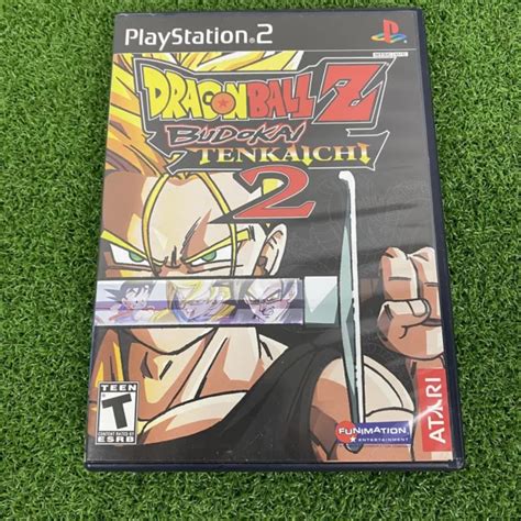 Dragon Ball Z Budokai Tenkaichi 2 Sony Playstation 2 Ps2 2006 Cib Complete 79 99 Picclick
