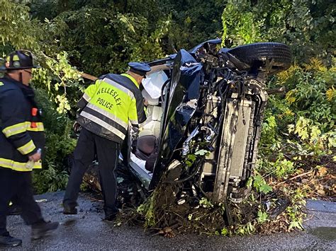 Wellesley Police on Twitter: "Update: Crash on Route 9 east. The