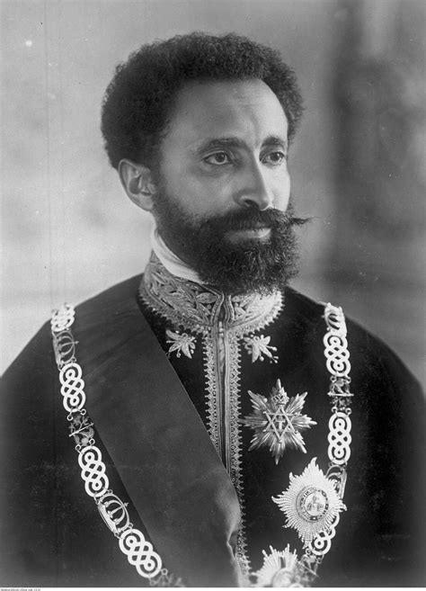 Emperor Haile Selassie 1930s Haile Selassie African Royalty Poster