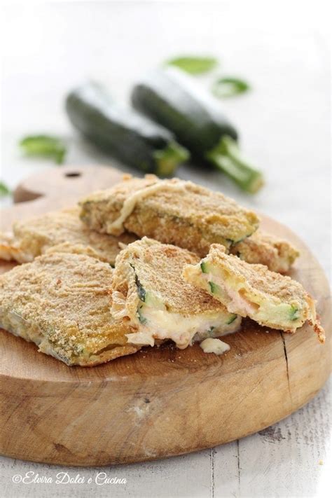 La cottura al forno, poi, li renderà più. Cordon bleu di zucchine al forno #ricette #verdure # ...