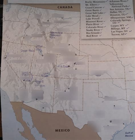 Western States Capitals And Rivers Diagram Quizlet
