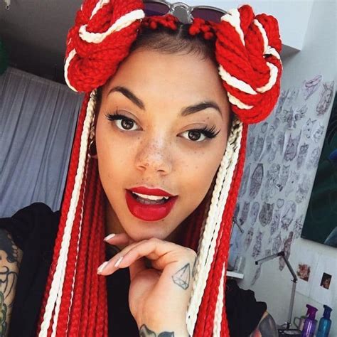 27 Epic Blonde Red And Burgundy Box Braids To Try Hairstylecamp