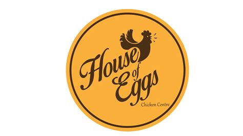 House Of Eggs Logo For A Chicken Centre Egg Logo Chicken Chicken Logo