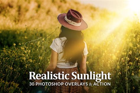 Realistic Sun Light Photoshop Overlays Sunset Overlay Sun Flare