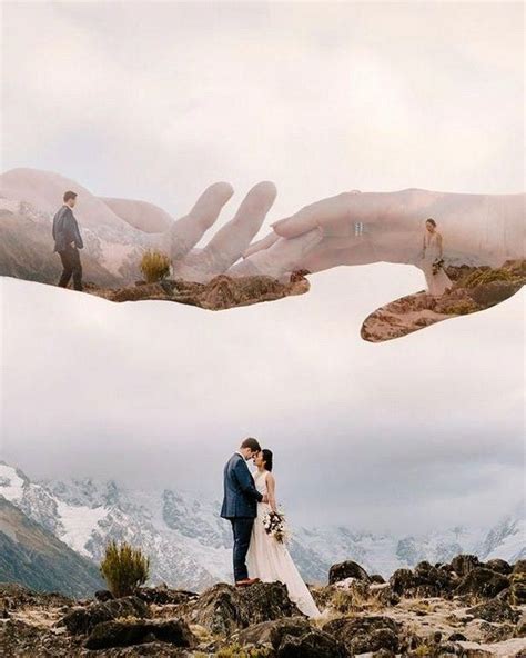 18 Double Exposure Wedding Photo Ideas Roses And Rings Part 2