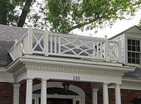 Although glass railing can be pricey up front, it often may be less expensive than other railing types in the long run. Porch Railing - McClure l architecture | House with porch ...