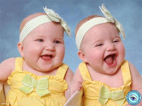 Cute Twin Babies Photos