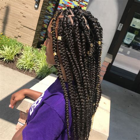 Keep in mind that a hairdo for a black toddler will differ from the braided hairstyles for 10 year olds. Box Braids Hairstyles for Kids 2018 | Kids Hairstyle ...