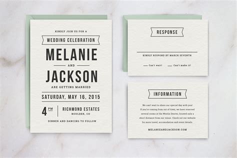 Choose one of our invitation templates. Wedding Invitation Template Suite ~ Wedding Templates ...