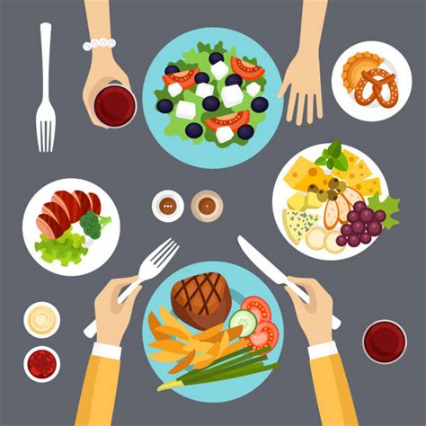 344000 Dinner Illustrations Royalty Free Vector Graphics And Clip Art
