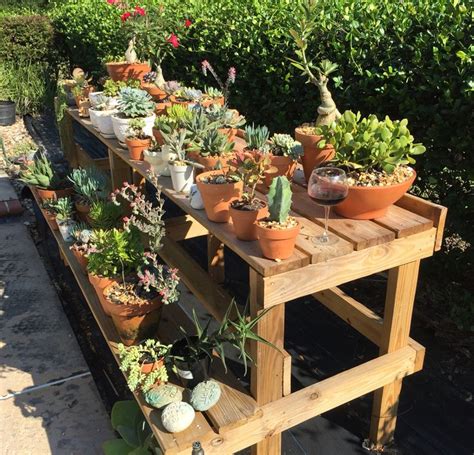 All Purpose Plant Table Plant Table Pallet Table Decor