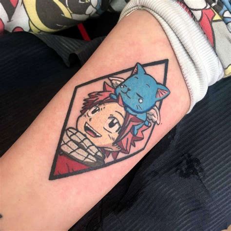 Fairy Tail Tattoo Tatuajes Impresionantes Tatuajes De Animes Tatuajes