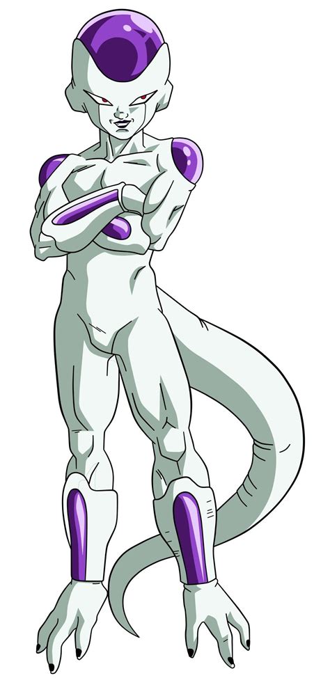 Frieza 4th Form Universo 7 Vegeta Dibujo Personajes De Goku