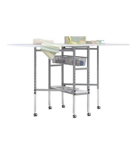 112m consumers helped this year. Studio Designs Sew Ready Cutting Table with Grid White | JOANN