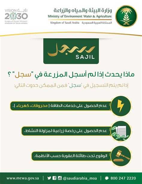 مدينة الملك عبدالعزيز للعلوم والتقنية. Agriculture Blog: وزارة البيئة والمياه والزراعة نظام سجل