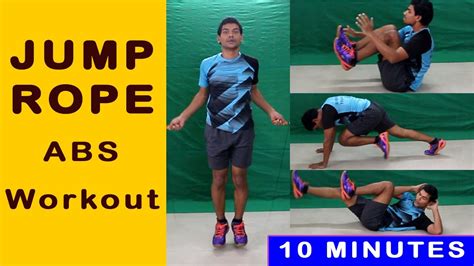 10 Minutes Jump Rope Total Abs Workout Youtube