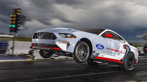 Watch Fords New All Electric 1500 Hp Mustang Dragster Cover A Quarter