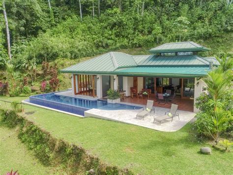 2 47 ACRES 2 Bedroom Ocean View Home With Pool Surrounded By Jungle