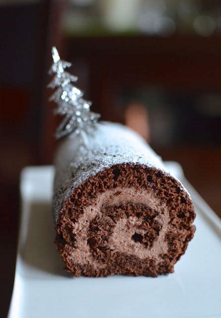 Chocolate Roll Cake With Mocha Cream Filling Cake Roll Recipes
